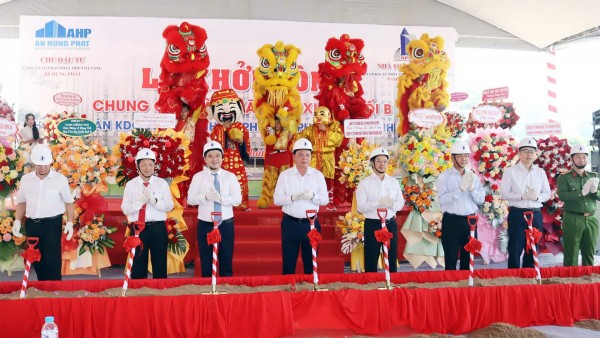 Đồng Nai: Khởi công xây dựng 416 căn nhà ở xã hội tại phường Phước Tân